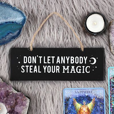 Steal Magic Wall Sign