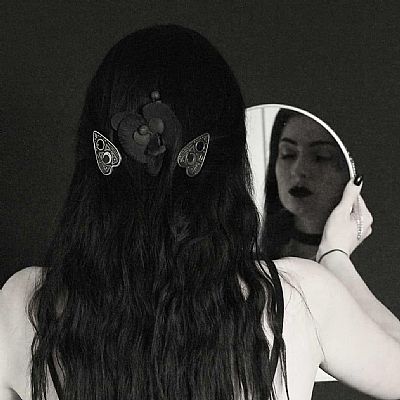 Ouija Planchette Hairclips